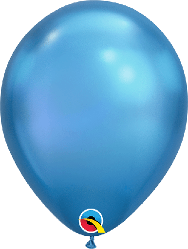 [202.85112] Globo 7" Latex Azul Chrome C/1