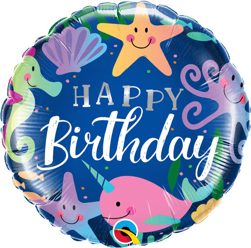 [207.87996] Globo 18" HBDay Diversion Bajo Del Mar C/1