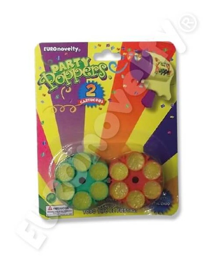[15.5288/1] Cartucho Para Pistola de Confetti C/2