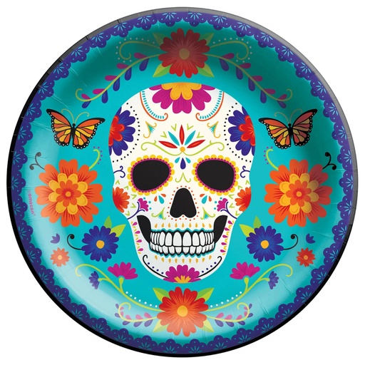 [40.722775] Plato 10" Dia de los Muertos C/20