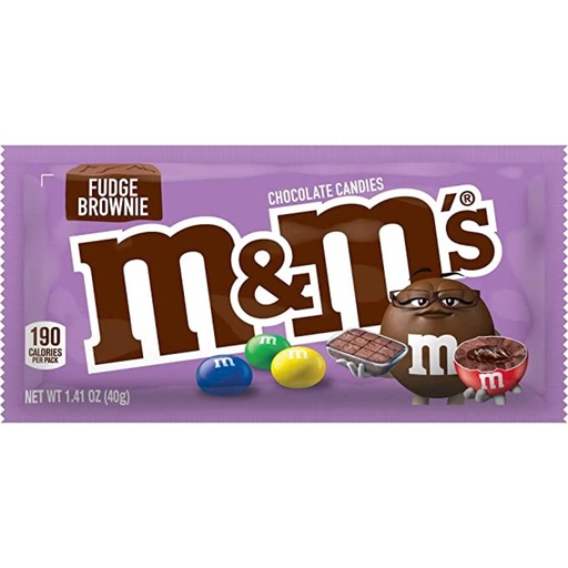 [221.91572] M&M Fudge Brownie C/40g