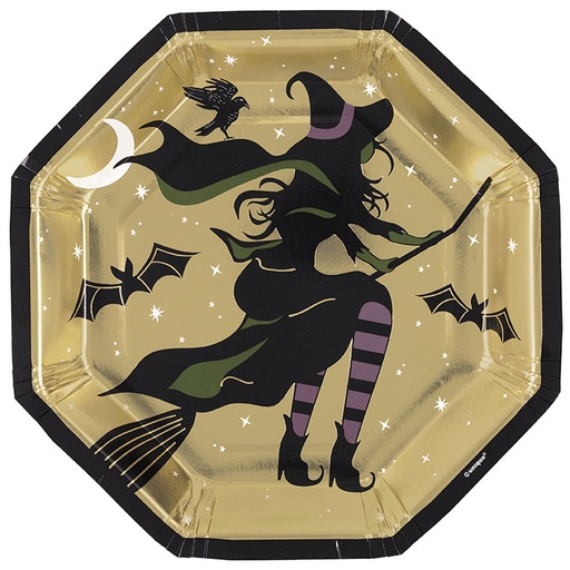 [30.21609] Plato 7" Octagonal Celestial Halloween C/8