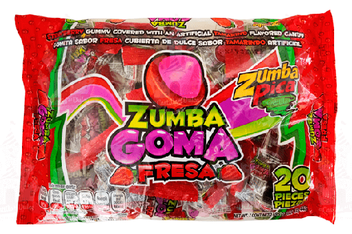 [220-01526] Zumba Goma Fresa C/20