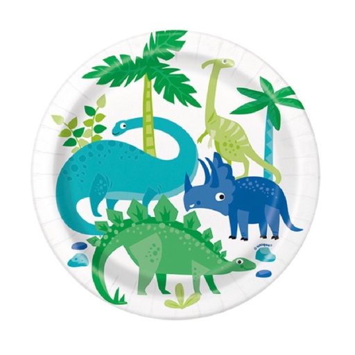 [30.73884] Plato 7" Dino Party C/8