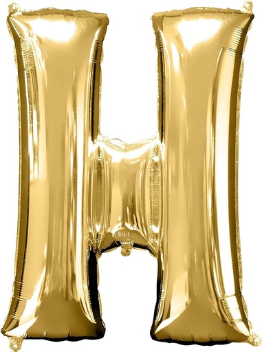 [196.32961/01] Globo 36" Letra H Oro C/1