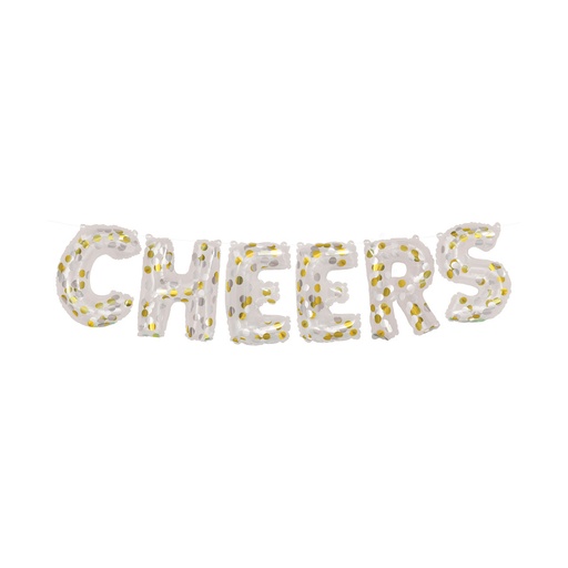 [31.28759] Baloon Banner Kit Cheers Confetti C/1