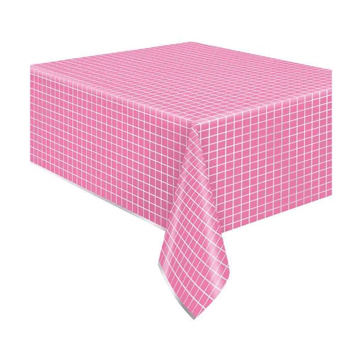 [30.26283] Mantel Silver & Bright Fringe Rosa C/1