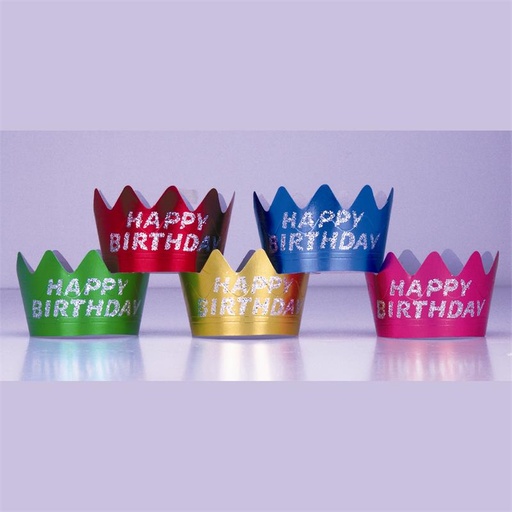 [100.57T] Mini Corona Carton Happy Birthday Foil C/1