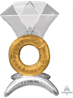 [190.4253511] Globo Wedding Ring Decoration C/1