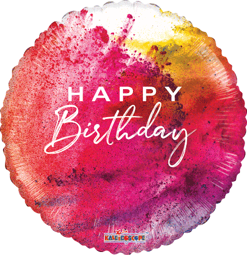 [191.36128] Globo 12" Birthday Festival C/1