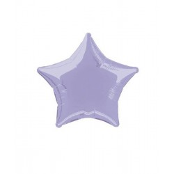 [197.3402409] Globo 9" Estrella Lila C/1