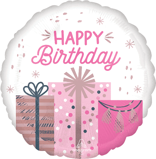 [191.4571102] Globo 18" Birthday Pastel C/1