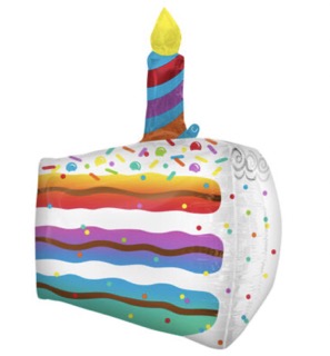 [193.41252] Globo 36" Cake Slice C/1