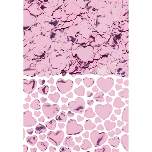 [41.369131.06] Confetti Corazones Rosa 2.5 Oz