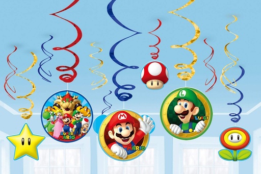 [41.671554] Swirl Decoration Mario Bros C/12