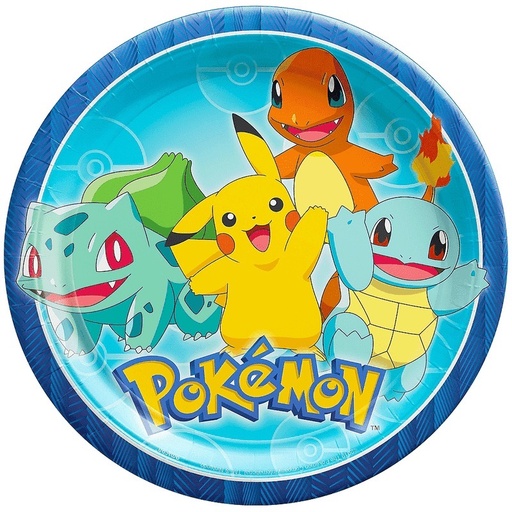 [40.552408] Plato 9" Pokemon C/8