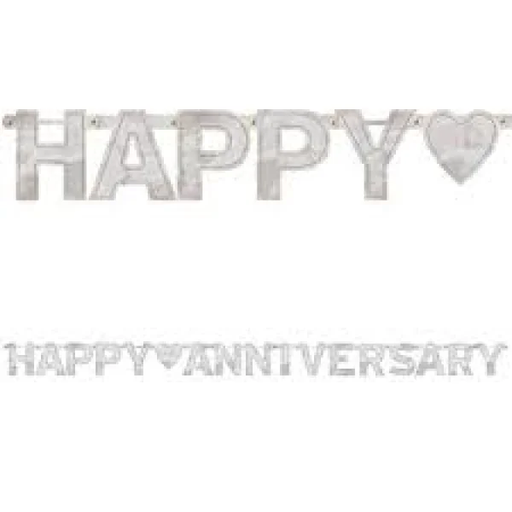 [31.259218] Banner Happy Aniversary Plata C/1