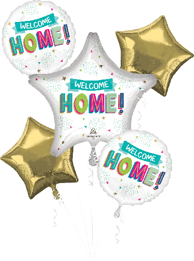 [190.4586201] Balloon Bouquet Welcome Home C/5