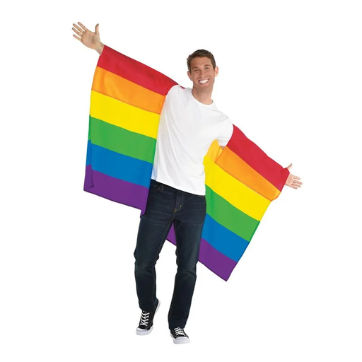 [40.131873] Bandera Con Mangas Rainbow C/1