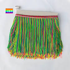 [40.340512] Falda De Fleco Colores C/1