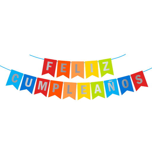 [120.0352] Banderin Multicolor  C/1