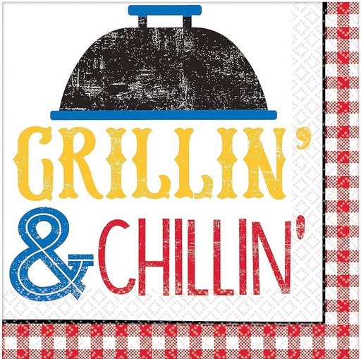 [40.701951] Servilleta Ch Chillin And Grillin C/36