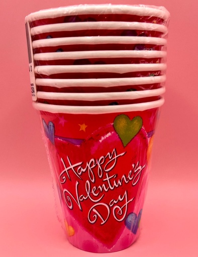 [40.5810001] Vaso Carton Happy Valentines"s Day C/8