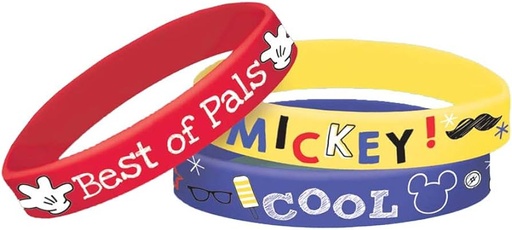 [40.399087] Pulseras Mickey Mouse C/6