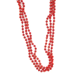 [61.0376] Collares Mardi Gras Naranja C/12