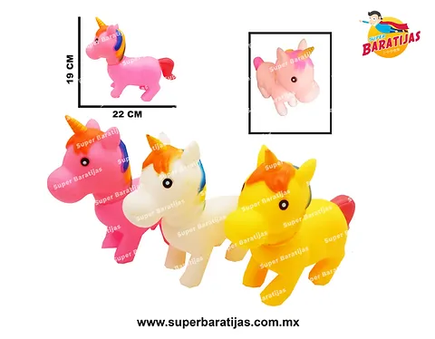 [264.89587] Unicornio Chillon Colores C/1