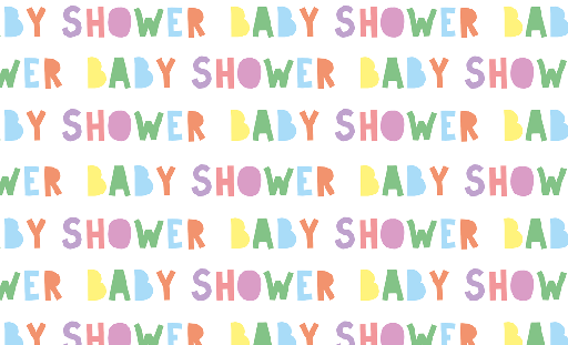 [16.930-7570] Papel Envoltura Baby Shower C/1