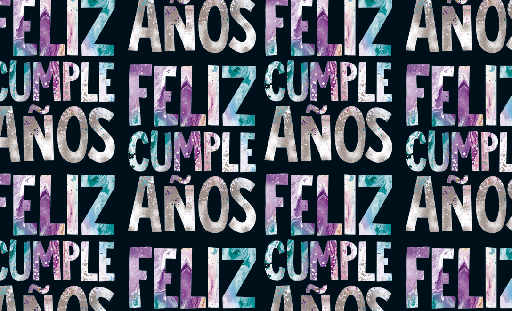 [16.930-6871] Papel Envoltura Feliz Cumpleaños C/1