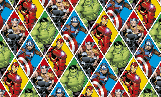 [16.930-6534] Papel Envoltura Avengers C/1