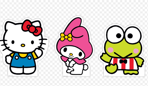 [14.5002/907] Figuras De Coroplast Hello Kitty C/1