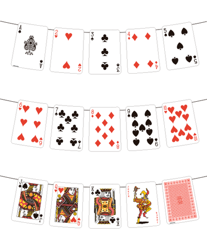 [15.5070/2] Banner Cartas de Poker C/ 1