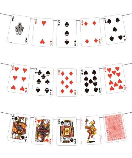 [68.CACPO] Banner Cartas de Poker C/ 1