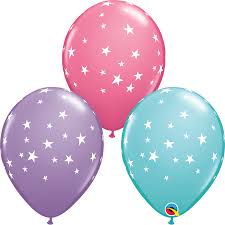 [202.88284] Globo 12" Estrellas Contemporaneas C/1