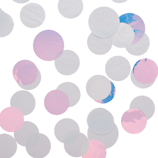 [280.HBCB102] Jumbo Disc Confetti Iridescent C/40g