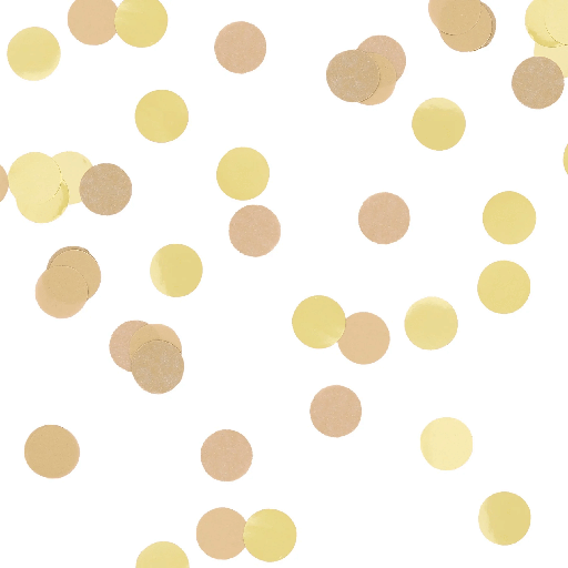 [280.HBCB109] Confetti Dots Gold C/15g