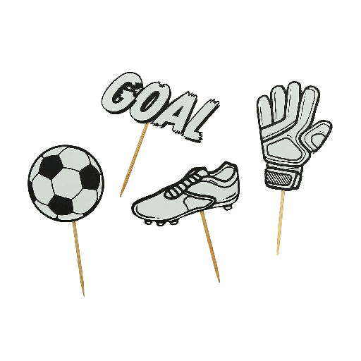 [280.HBFB106] Food Picks Soccer C/1