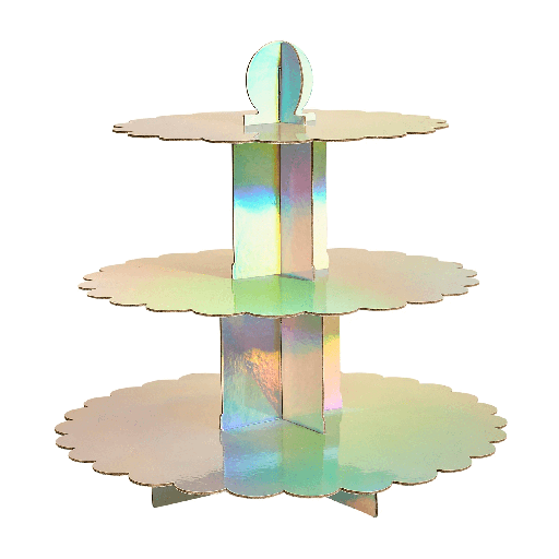 [280.HBMM301] Cake Stand Iridescent C/1