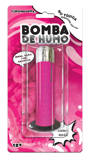 [15.5091/4] Bomba De Humo Rosa C/1