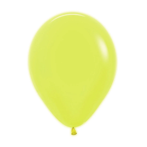 [221.235363] Globo 12" Latex Neon Amarillo C/1