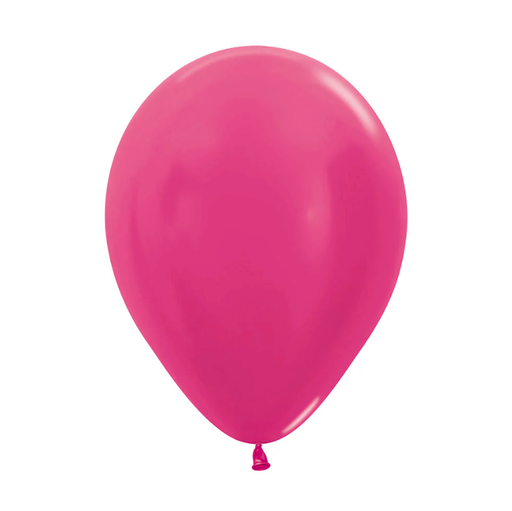 [221.238166] Globo 12" Latex Metal Fucsia C/1
