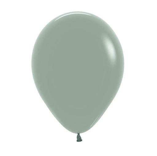 [221.395418] Globo 12" Latex Pastel Dusk Verde Laurel  C/1