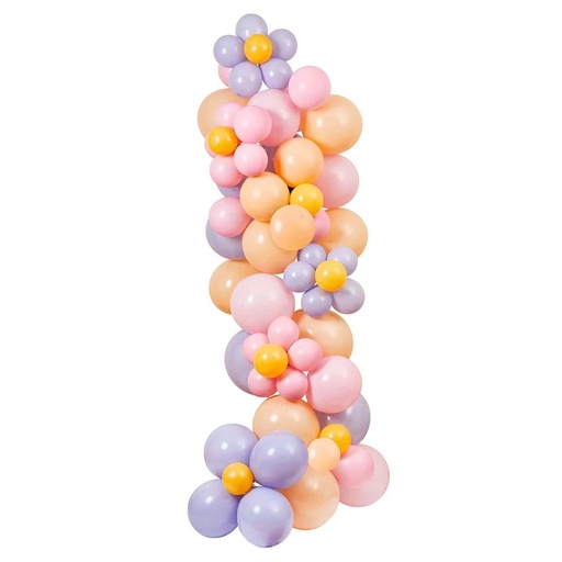 [280.HBPL102] Balloon Arch Kit Flower Power C/1