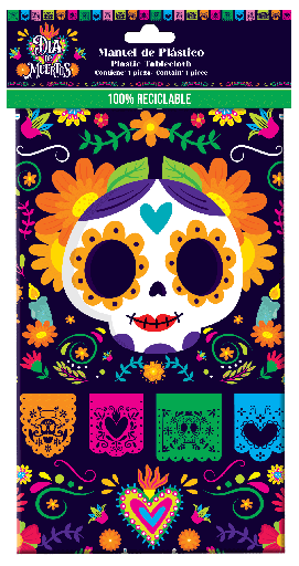[440G/922] Mantel Dia de Muertos C/1