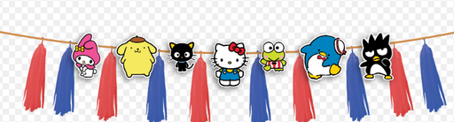 [15.5014/907] Guirnalda Pompones Hello Kitty C/1