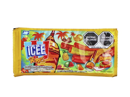 [221.03170] Icee Ropes Frutales C/50g