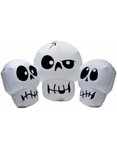 [262.3008] Calaveras Divertidas Inflable C/1